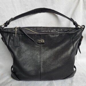 Coach Chelsea Katarina Black Leather Bag